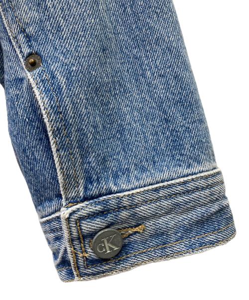 Calvin Klein（カルバンクライン）Calvin Klein (カルバンクライン) デニムジャケット インディゴ サイズ:Lの古着・服飾アイテム