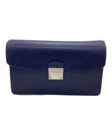 MONTBLANC（モンブラン）の古着「クラッチバッグ」｜ネイビー