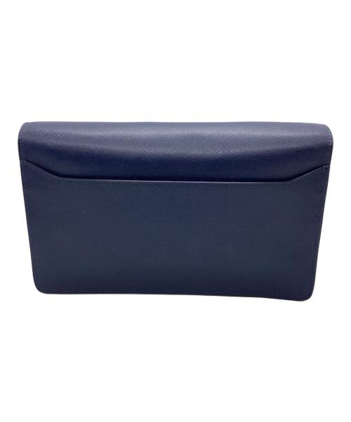 MONTBLANC（モンブラン）MONTBLANC (モンブラン) クラッチバッグ ネイビーの古着・服飾アイテム