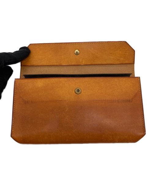 Lemma（レンマ）Lemma (レンマ) ホック型長財布 ブラウンの古着・服飾アイテム