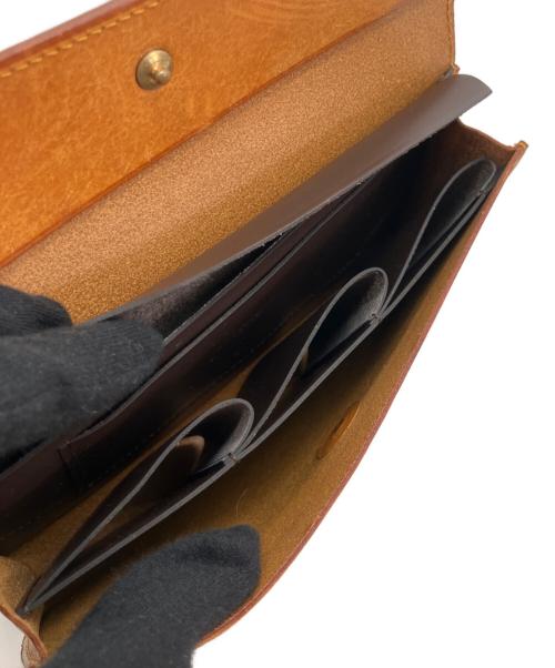 Lemma（レンマ）Lemma (レンマ) ホック型長財布 ブラウンの古着・服飾アイテム