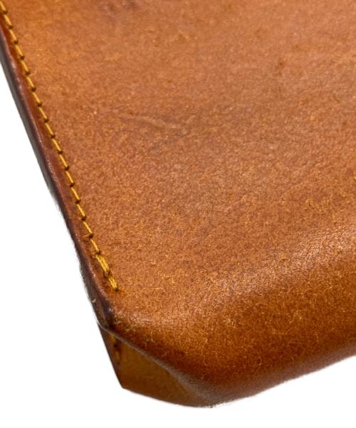 Lemma（レンマ）Lemma (レンマ) ホック型長財布 ブラウンの古着・服飾アイテム