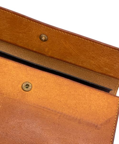 Lemma（レンマ）Lemma (レンマ) ホック型長財布 ブラウンの古着・服飾アイテム