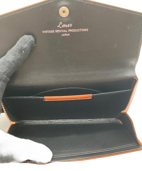 loneo（ロネオ）loneo (ロネオ) 長財布 ブラウンの古着・服飾アイテム