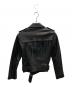 ALL SAINTS (オールセインツ) ラムレザーライダースジャケット ブラック サイズ:М：8000円