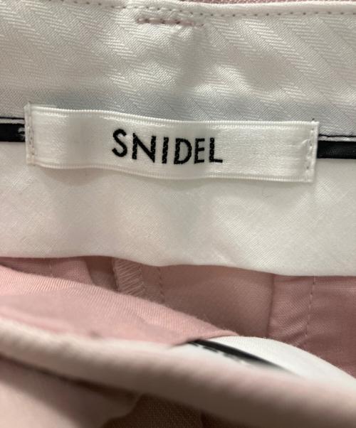 Snidel（スナイデル）Snidel (スナイデル) 美脚ストレッチパンツ ピンクの古着・服飾アイテム