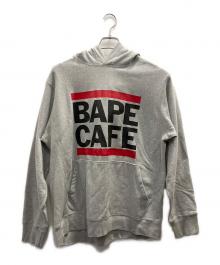 A BATHING APE（アベイシングエイプ）の古着「BAPE CAFEパーカー」｜グレー