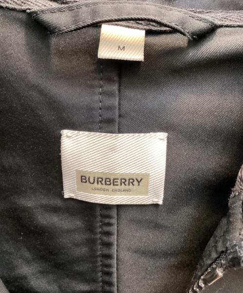 BURBERRY LONDON（バーバリーロンドン）BURBERRY LONDON (バーバリーロンドン) ナイロンフーデッドジャケット ブラック サイズ:Мの古着・服飾アイテム