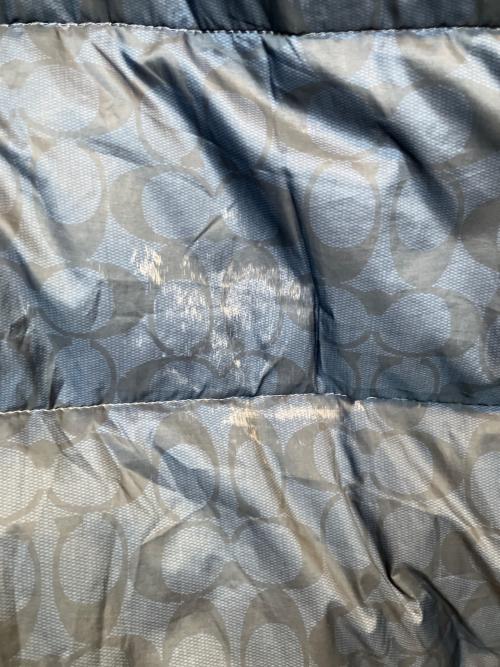 COACH（コーチ）COACH (コーチ) ダウンコート ブラック サイズ:Мの古着・服飾アイテム