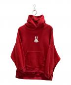 CUNEキューン）の古着「プルオーバーパーカー」｜レッド