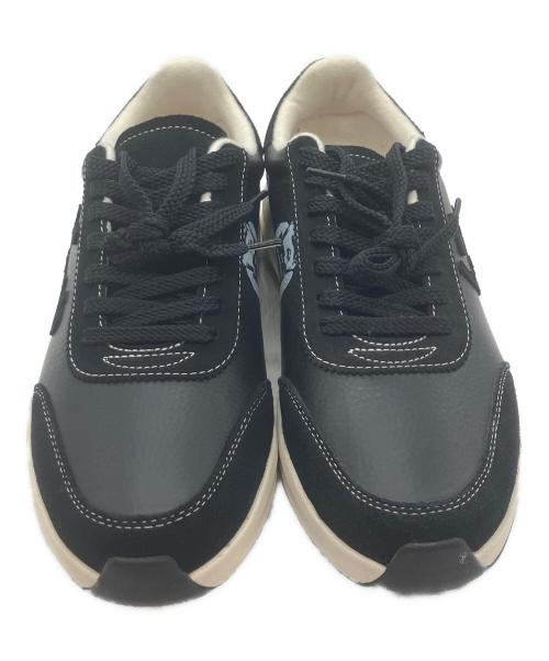 Sangacio（サンガッチョ）Sangacio (サンガッチョ) Brandalised (ブランダライズド) にゅスニーカー ブラック サイズ:	SIZE 26cmの古着・服飾アイテム