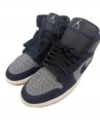 NIKEナイキ）の古着「AIR JORDAN 1 MID SE V2 ハイカットスニーカー」｜ブラック
