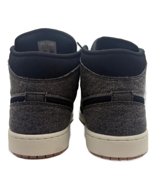 NIKE（ナイキ）NIKE (ナイキ) AIR JORDAN 1 MID SE V2 ハイカットスニーカー ブラック サイズ:30cm 未使用品の古着・服飾アイテム