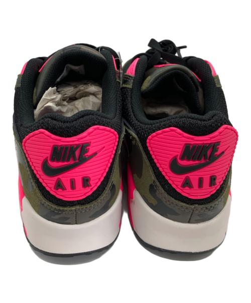 NIKE（ナイキ）NIKE (ナイキ) AIR MAX 90 PRM カーキ×ピンク サイズ:27.5 未使用品の古着・服飾アイテム