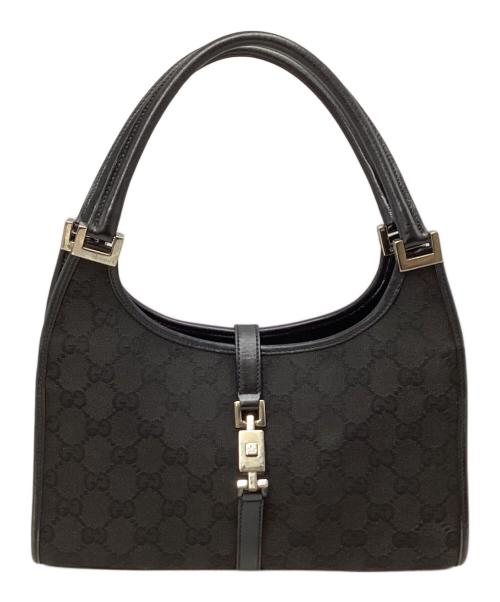 GUCCI（グッチ）GUCCI (グッチ) グッチ ジャッキー 002 1068 ハンドバッグ ブラックの古着・服飾アイテム