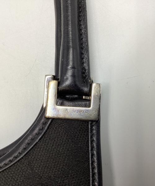 GUCCI（グッチ）GUCCI (グッチ) グッチ ジャッキー 002 1068 ハンドバッグ ブラックの古着・服飾アイテム