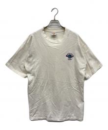 Hard Rock cafe（ハードロックカフェ）の古着「ロゴ刺繍Tシャツ」｜ホワイト