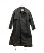 MYSELF ABAHOUSEマイセルフ アバハウス）の古着「ミリタリーコート」｜ブラック
