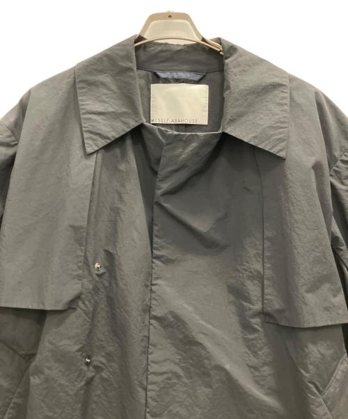 MYSELF ABAHOUSE（マイセルフ アバハウス）MYSELF ABAHOUSE (マイセルフ アバハウス) ミリタリーコート ブラック サイズ:Ｓの古着・服飾アイテム
