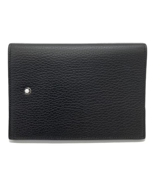 MONTBLANC（モンブラン）MONTBLANC (モンブラン) パスポートホルダー ブラックの古着・服飾アイテム