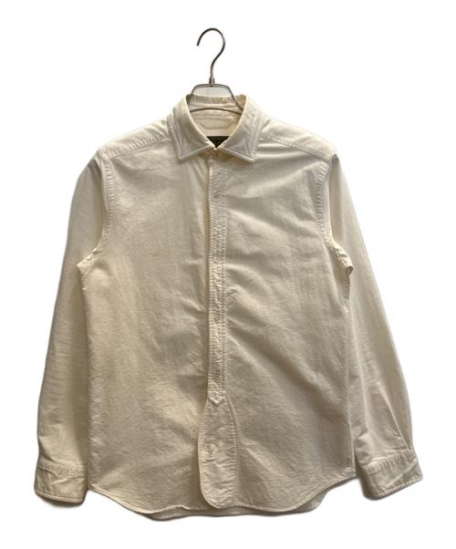 NIGEL CABOURN（ナイジェルケーボン）NIGEL CABOURN (ナイジェルケーボン) ブリティッシュオフィサーズシャツ ホワイト サイズ:48の古着・服飾アイテム