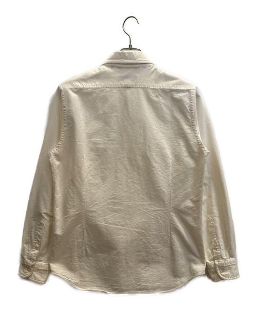 NIGEL CABOURN（ナイジェルケーボン）NIGEL CABOURN (ナイジェルケーボン) ブリティッシュオフィサーズシャツ ホワイト サイズ:48の古着・服飾アイテム