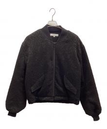 SASQUATCHfabrix.（サスクワッチファブリックス）の古着「JACQUARD FLIGHT JACKET」｜ブラック