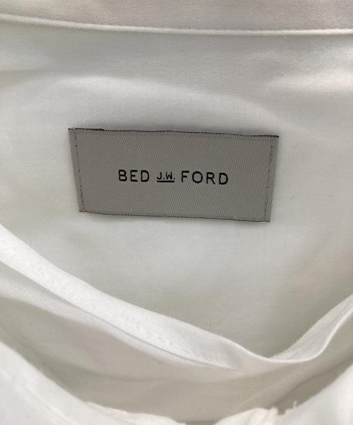 BED J.W. FORD（ベッドフォード）BED J.W. FORD (ベッドフォード) Layered Western Shirts ホワイトの古着・服飾アイテム