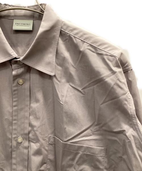 ENCOMING（インカミング）ENCOMING (インカミング) 長袖シャツ ラベンダー サイズ:Мの古着・服飾アイテム