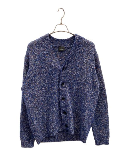 PAUL SMITH（ポールスミス）PAUL SMITH (ポールスミス) ニットカーディガン ブルー サイズ:Ｌの古着・服飾アイテム
