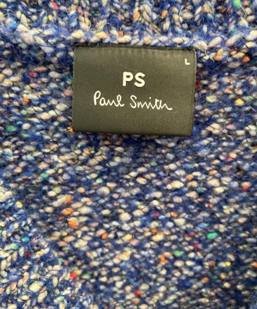 PAUL SMITH（ポールスミス）PAUL SMITH (ポールスミス) ニットカーディガン ブルー サイズ:Ｌの古着・服飾アイテム