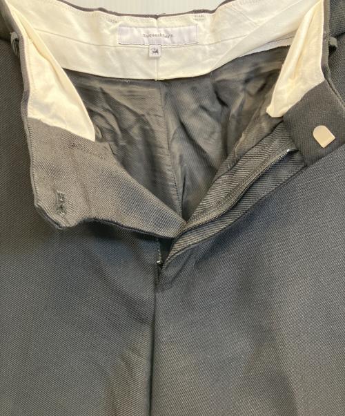 SASQUATCHfabrix.（サスクワッチファブリックス）SASQUATCHfabrix. (サスクワッチファブリックス) FLARE SHILHOUETTE SLACKS ブラック サイズ:Мの古着・服飾アイテム