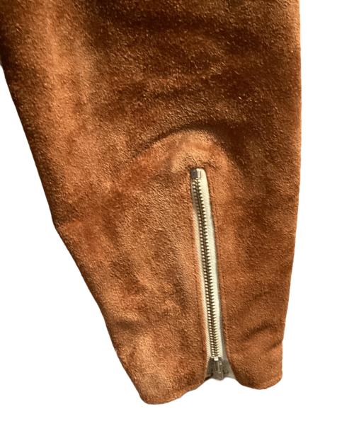 ROTOL（ロトル）ROTOL (ロトル) フリンジレザーコーチジャケット ブラウン サイズ:3の古着・服飾アイテム