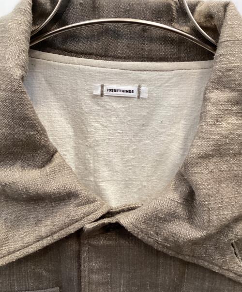 ISSUETHINGS（イシューシングス）ISSUETHINGS (イシューシングス) type1b ドッキングジャケット ホワイト×グレー サイズ:ONEの古着・服飾アイテム