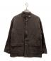 tilt the authentics（チルトザオーセンティックス）の古着「Silk Linen Butcher Hunting Jacket」｜グレー