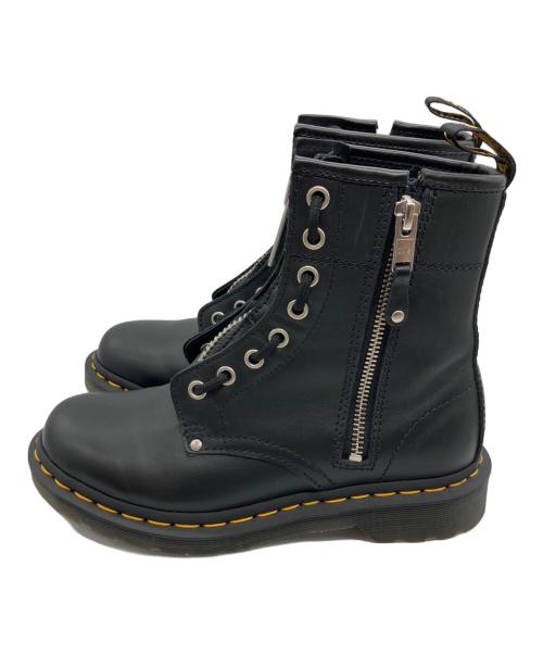 Dr.Martens（ドクターマーチン）Dr.Martens (ドクターマーチン) 1460　TWIN ZIP ブラック サイズ:23.5の古着・服飾アイテム