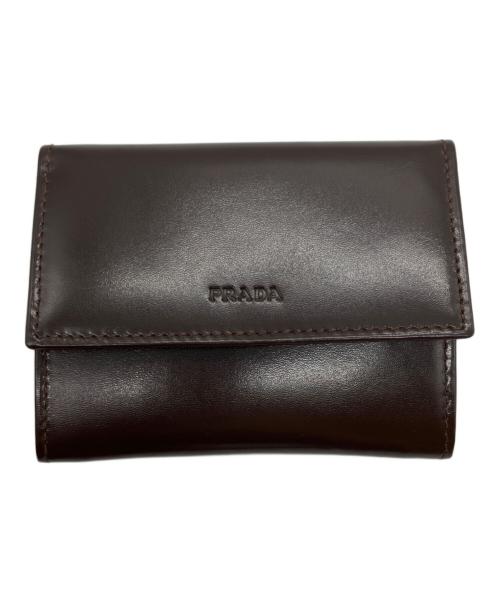 PRADA（プラダ）PRADA (プラダ) コインケース ブラウンの古着・服飾アイテム