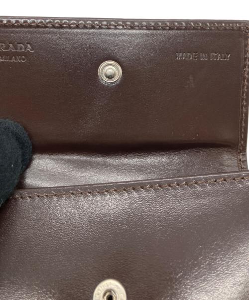 PRADA（プラダ）PRADA (プラダ) コインケース ブラウンの古着・服飾アイテム