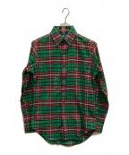 POLO RALPH LAURENポロ・ラルフローレン）の古着「ボタンダウンシャツ」｜グリーン