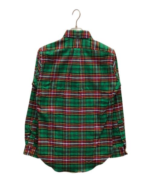 POLO RALPH LAUREN（ポロ・ラルフローレン）POLO RALPH LAUREN (ポロ・ラルフローレン) ボタンダウンシャツ グリーン サイズ:ＸＳ 未使用品の古着・服飾アイテム