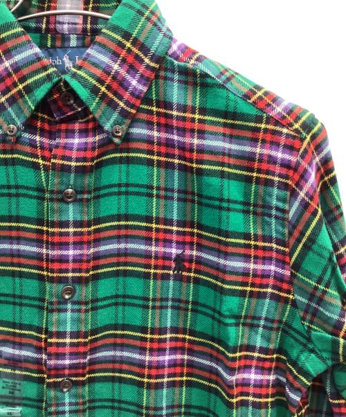POLO RALPH LAUREN（ポロ・ラルフローレン）POLO RALPH LAUREN (ポロ・ラルフローレン) ボタンダウンシャツ グリーン サイズ:ＸＳ 未使用品の古着・服飾アイテム