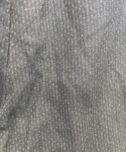 NICENESS（ナイスネス）NICENESS (ナイスネス) ジャガードストライプイージーパンツ ネイビー サイズ:Ｓの古着・服飾アイテム