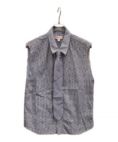 中古・古着通販】masu (エムエーエスユー) DIAMOND CUT SLEEVELESS