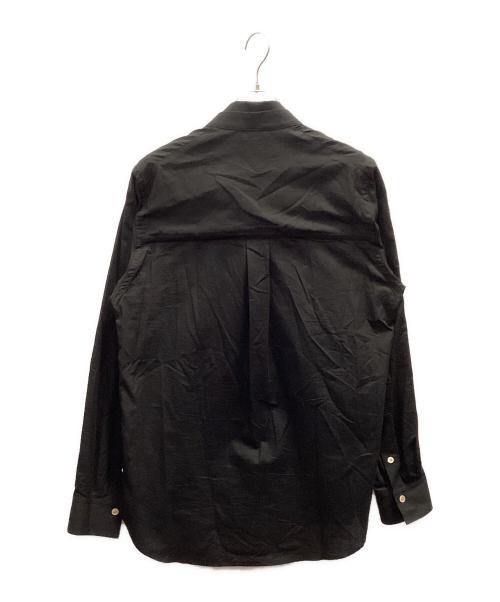 BED J.W. FORD（ベッドフォード）BED J.W. FORD (ベッドフォード) Layered Vest Shirts inside ブラック サイズ:1の古着・服飾アイテム