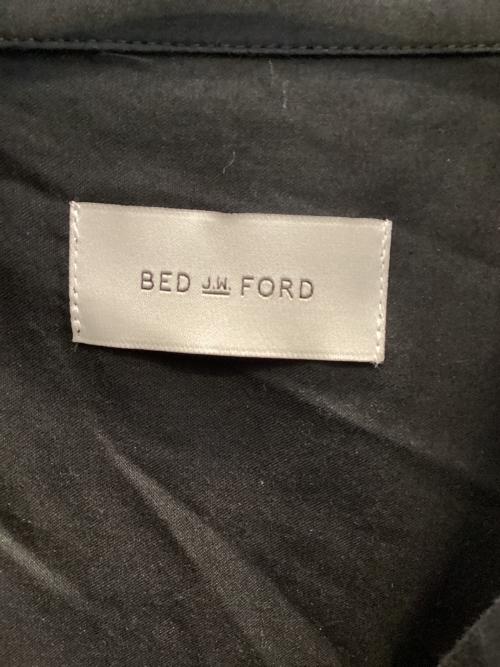 BED J.W. FORD（ベッドフォード）BED J.W. FORD (ベッドフォード) Layered Vest Shirts inside ブラック サイズ:1の古着・服飾アイテム