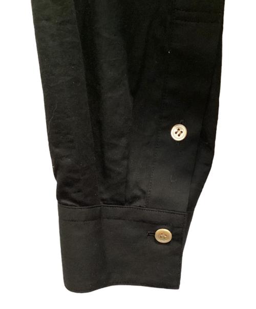 BED J.W. FORD（ベッドフォード）BED J.W. FORD (ベッドフォード) Layered Vest Shirts inside ブラック サイズ:1の古着・服飾アイテム