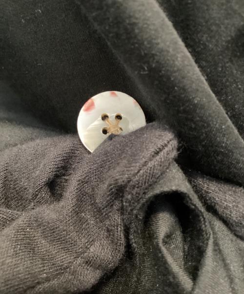 BED J.W. FORD（ベッドフォード）BED J.W. FORD (ベッドフォード) Layered Vest Shirts inside ブラック サイズ:1の古着・服飾アイテム