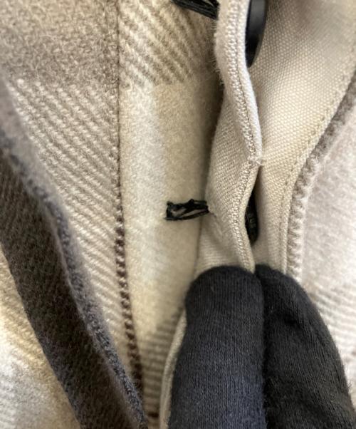 SUS-SOUS（シュス）SUS-SOUS (シュス) trousers ceremony グレー×ベージュ サイズ:5の古着・服飾アイテム