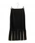 LE CIEL BLEU (ルシェルブルー) ニットスカート ブラック サイズ:36：7000円