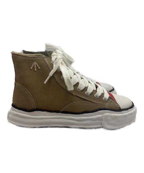 MIHARA YASUHIRO（ミハラヤスヒロ）MIHARA YASUHIRO (ミハラヤスヒロ) NIGEL CABOURN (ナイジェルケーボン) ハイカットスニーカー グリーン サイズ:サイズ43の古着・服飾アイテム